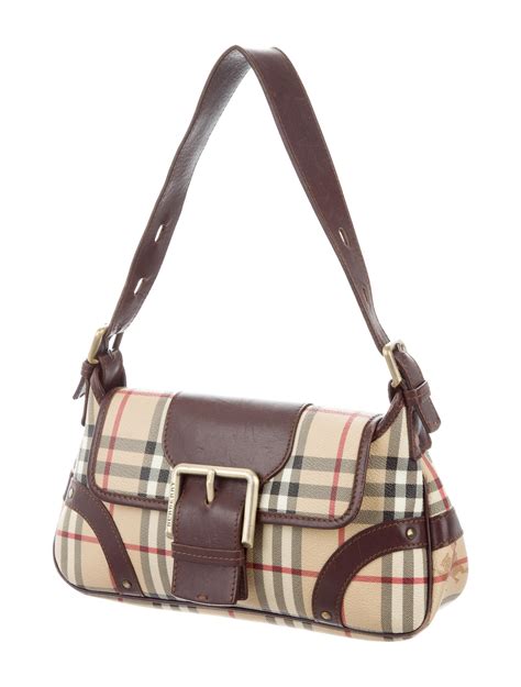 burberry check bag.